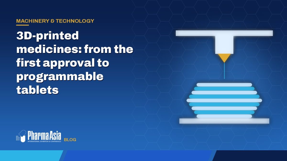 3D-printed medicines: from the first approval to programmable tablets