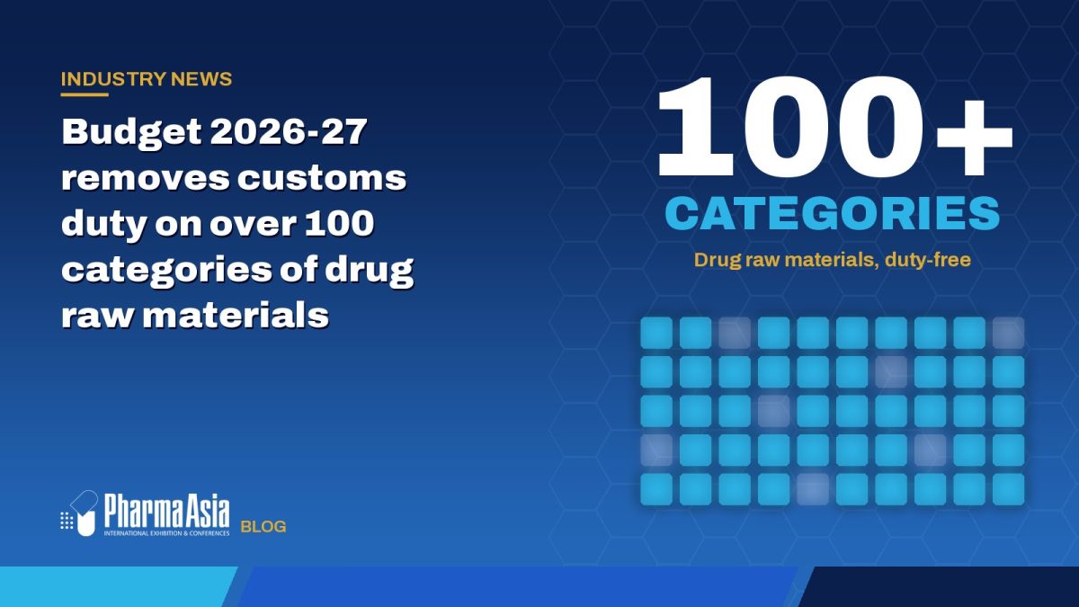 Budget 2026-27 removes customs duty on over 100 categories of drug raw materials