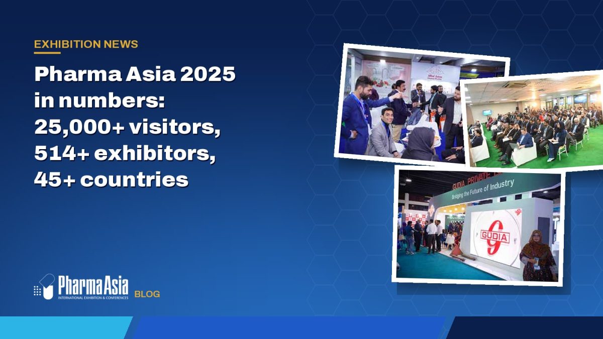 Pharma Asia 2025 in numbers: 25,000+ visitors, 514+ exhibitors, 45+ countries