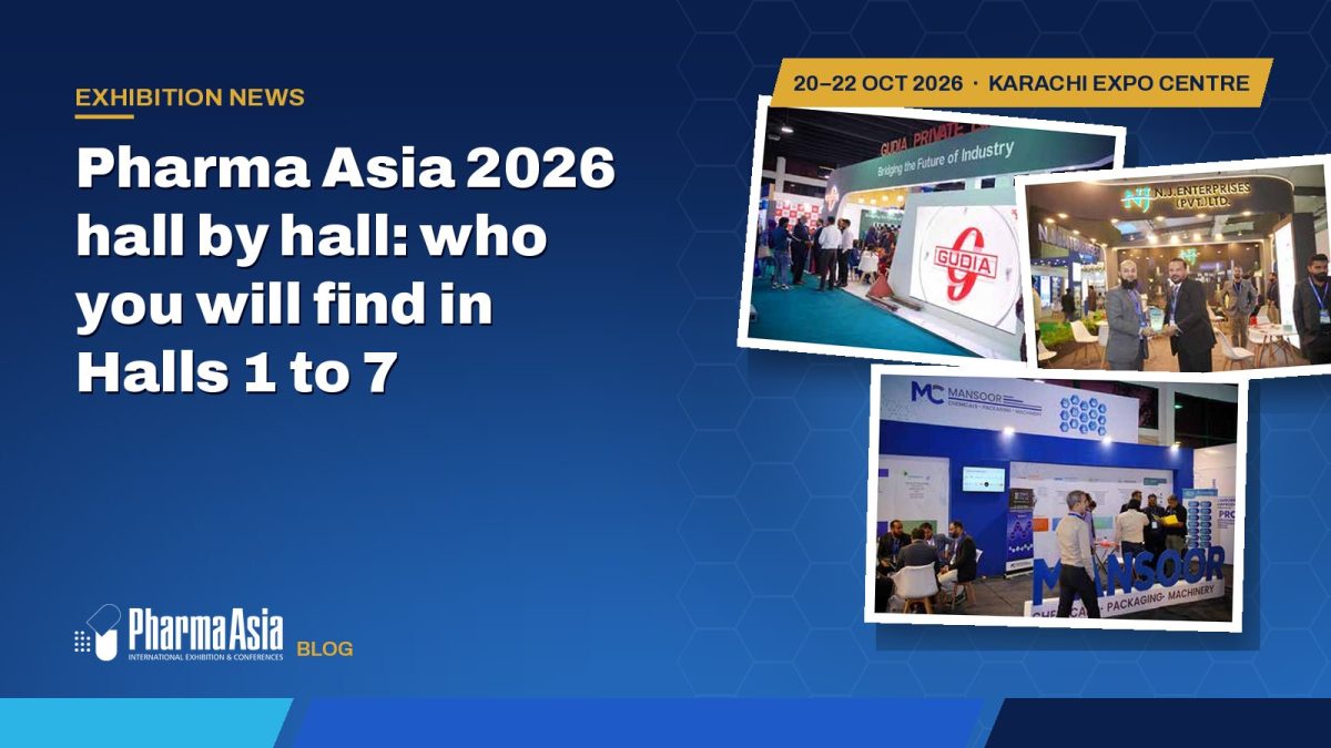 Pharma Asia 2026 hall by hall: who you will find in Halls 1 to 7