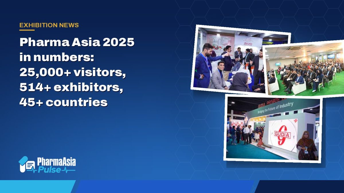 Pharma Asia 2025 in numbers: 25,000+ visitors, 514+ exhibitors, 45+ countries